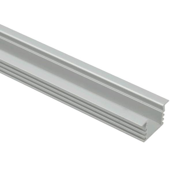  Anodized Aluminum Double Flange Extrusion
